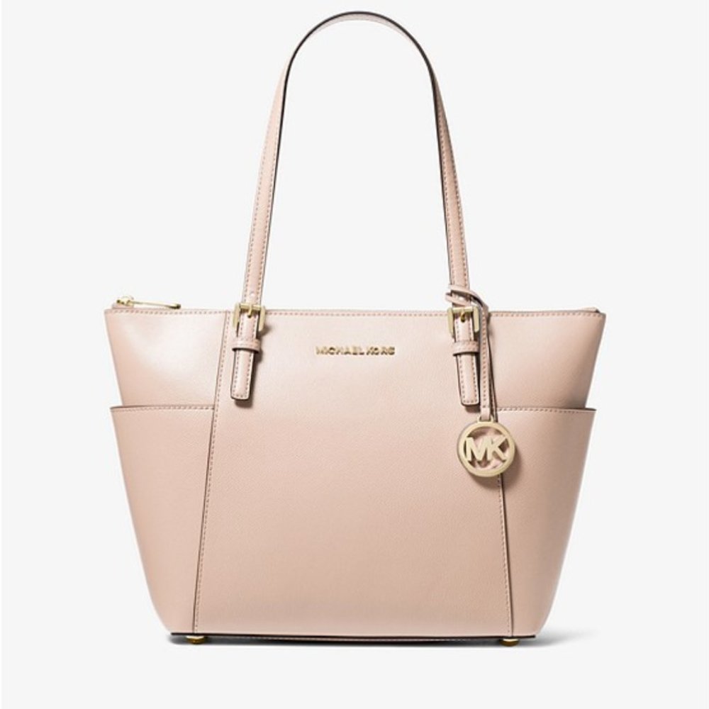 Blush/Light Pink Micheal Kors Tote with Tassel